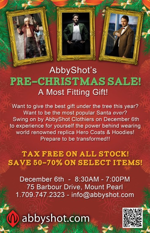AbbyShot's Pre-Christmas Sale